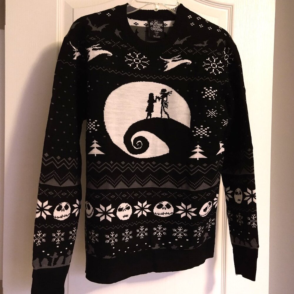 The Nightmare Before Christmas, (Disney) knit sweater,  Small